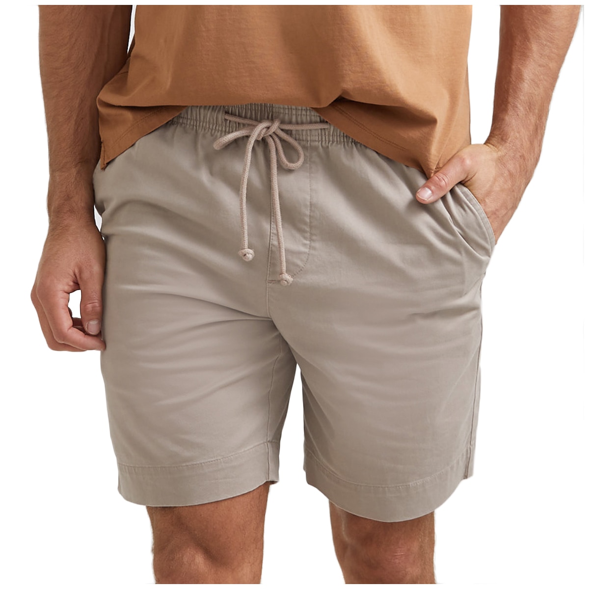 JAG Drawcord short - Mushroom