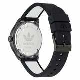 Adidas Originals Code One Black Dial Silicone Strap Watch AOSY23031 Adidas Originals Code One Black Dial Silicone Strap Watch AOSY23031
