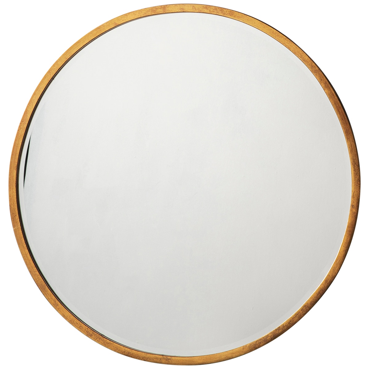 Hudson Living Higgins Round Gold Mirror 800 x 800mm