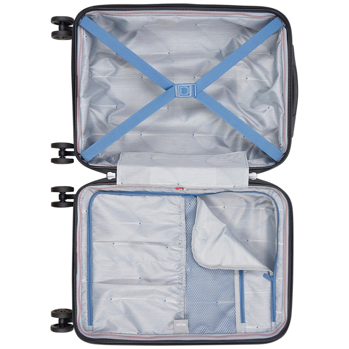 Delsey Hardside 2 Piece Luggage Set Graphite