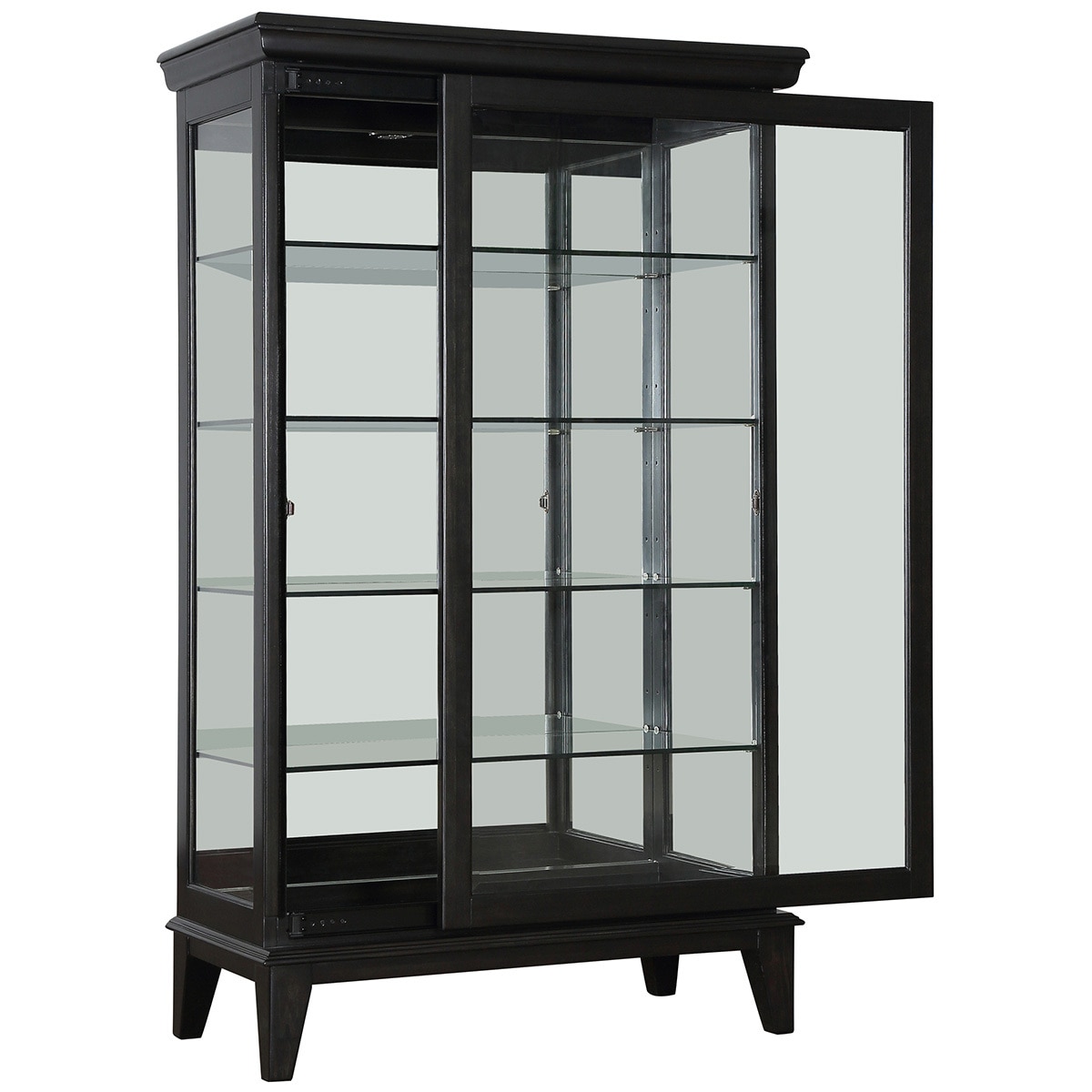 Pulaski 60 Inch Curio Display with Sliding Doors Costco Australia