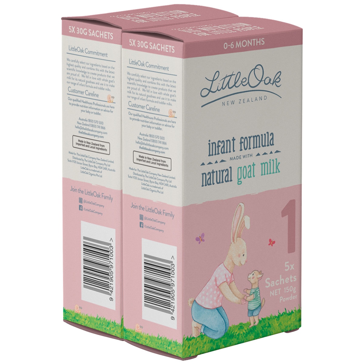 Little Oak Formula stage 1 Sachets