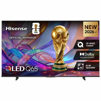 Hisense 85 Inch Q6SAU QLED 4K Smart TV 85Q6SAU
