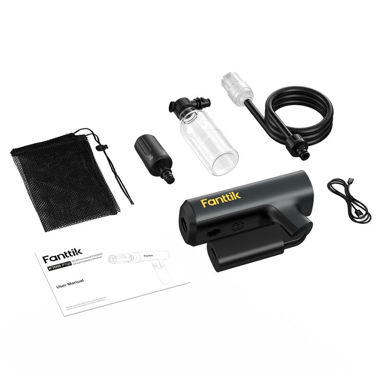 Fanttik K100 Portable Cordless Electric Pressure Washer K100