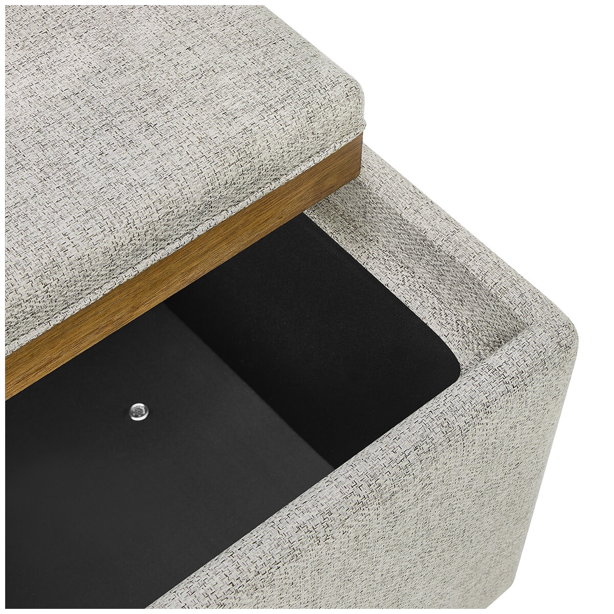 Thomasville Fabric Storage Ottoman