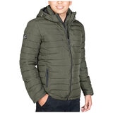 Superdry Men's Hooded Fuji Jacket Khaki
