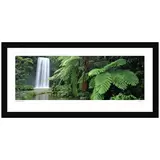 Ken Duncan 50 Millaa Millaa Falls, QLD Framed Print Black