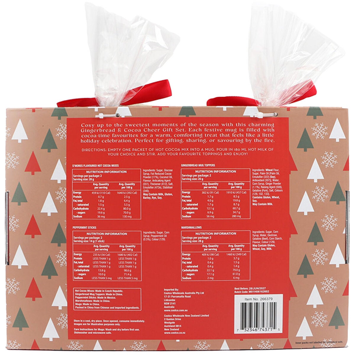 Gingerbread & Cocoa Set 2 pack Gingerbread & Cocoa Set 2 pack