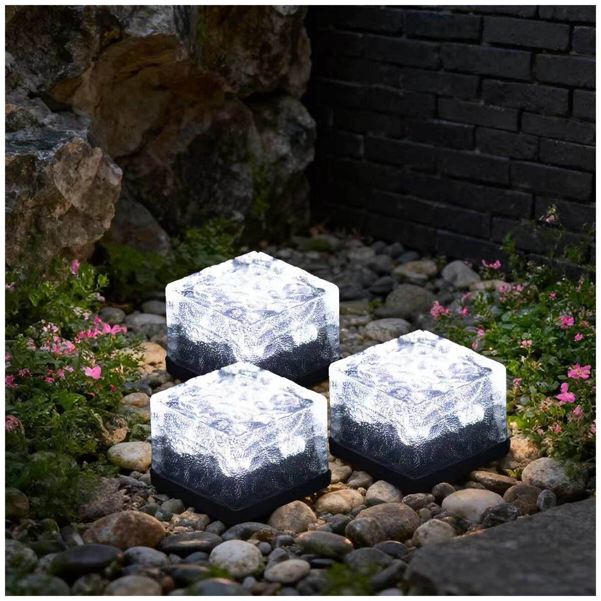 Solar Brick Light 6 Pack Solar Brick Light 6 Pack