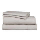 Ardor Boudoir Vintage Washed Sheet Set 4 Piece King Grey