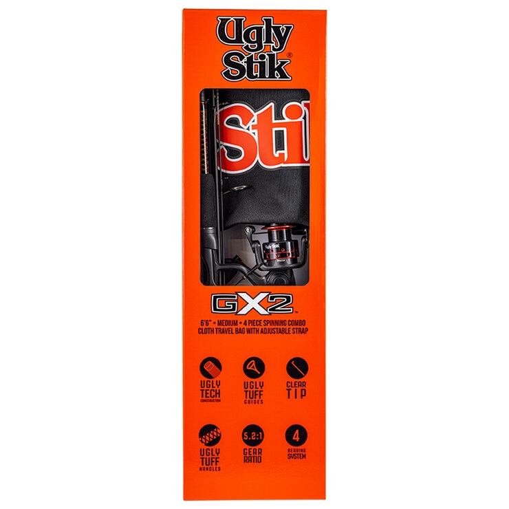 Ugly Stik GX2 Travel Fishing Combo 3-6kg
