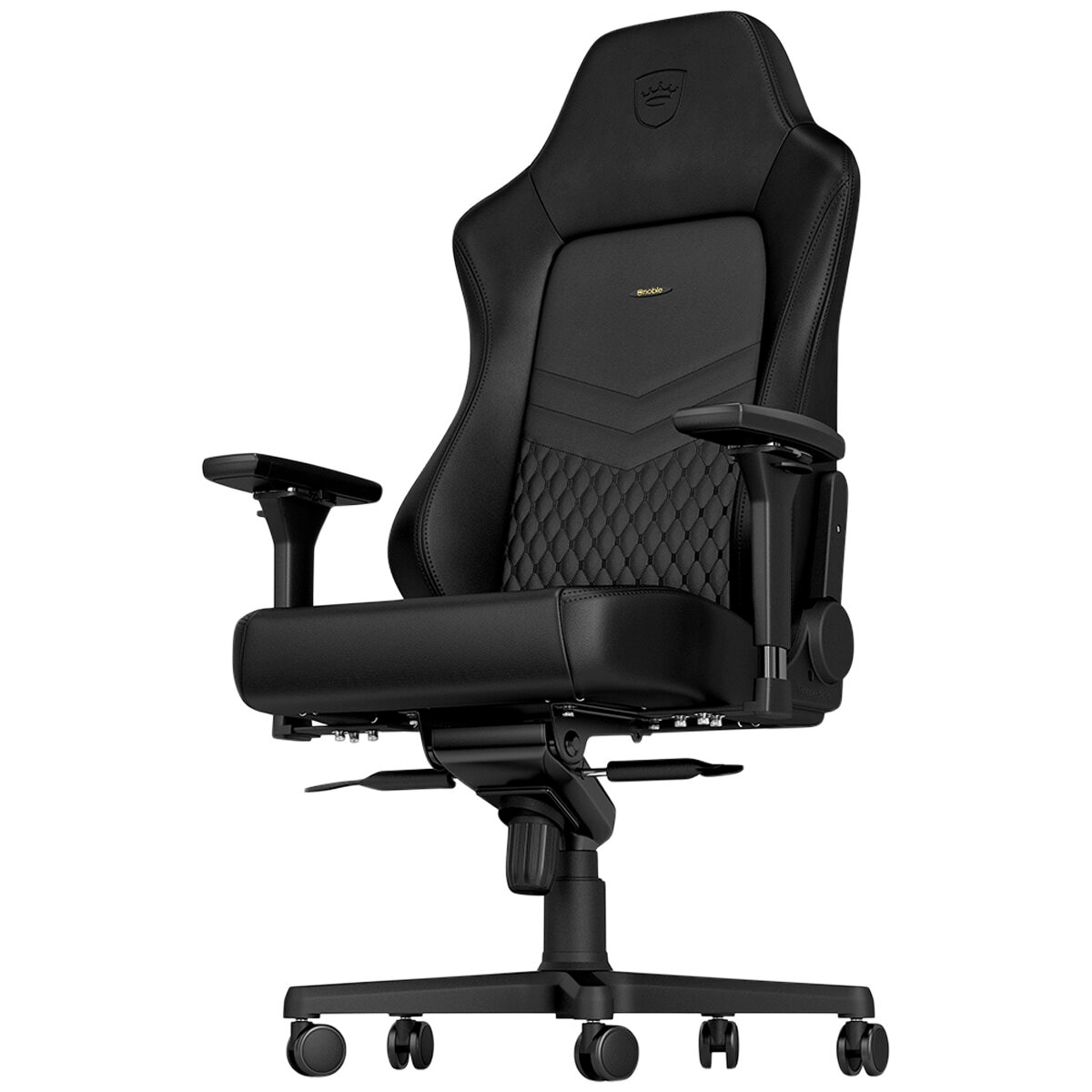 Noblechairs HERO Gaming Chair Top Grain Leather Black
