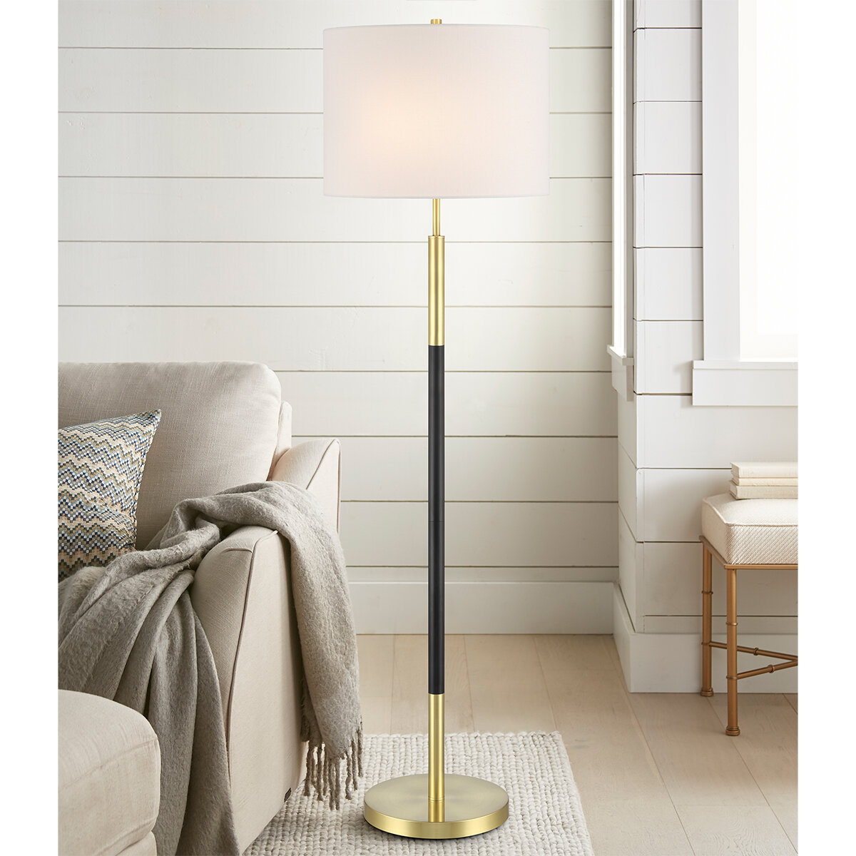 Bridgeport Designs Brianna Twin Pull Floor Lamp