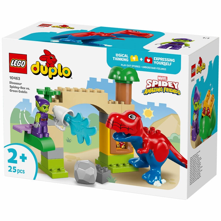 LEGO DUPLO Marvel Dinosaur Spidey-Rex vs. Green Goblin 10463/