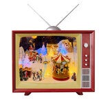 Animated Retro TV with Music 45.7cm Animated Retro TV with Music 45.7cm