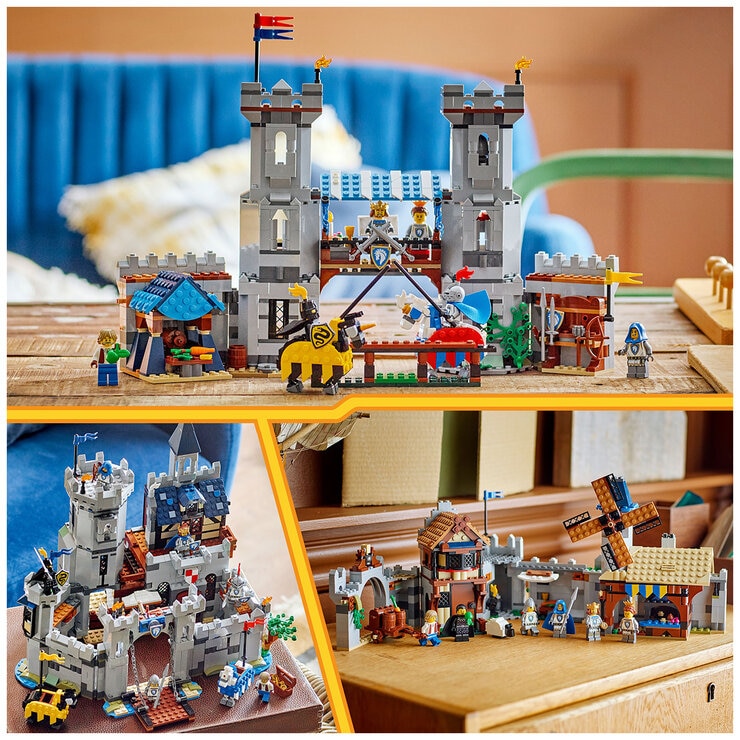 LEGO Creator 3 in 1 Medieval Horse Knight Castle 31168