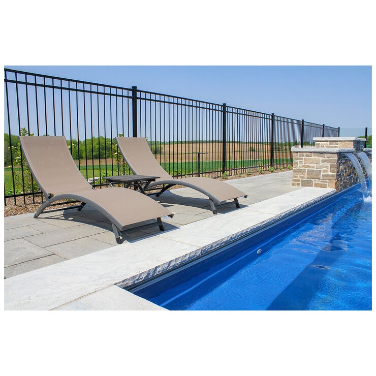 Vivere Chaise Lounges & Table Macciato