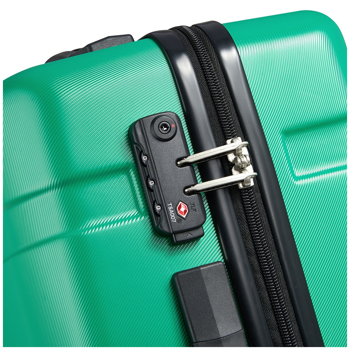 Delsey Benetton 3 Piece Luggage Set Green