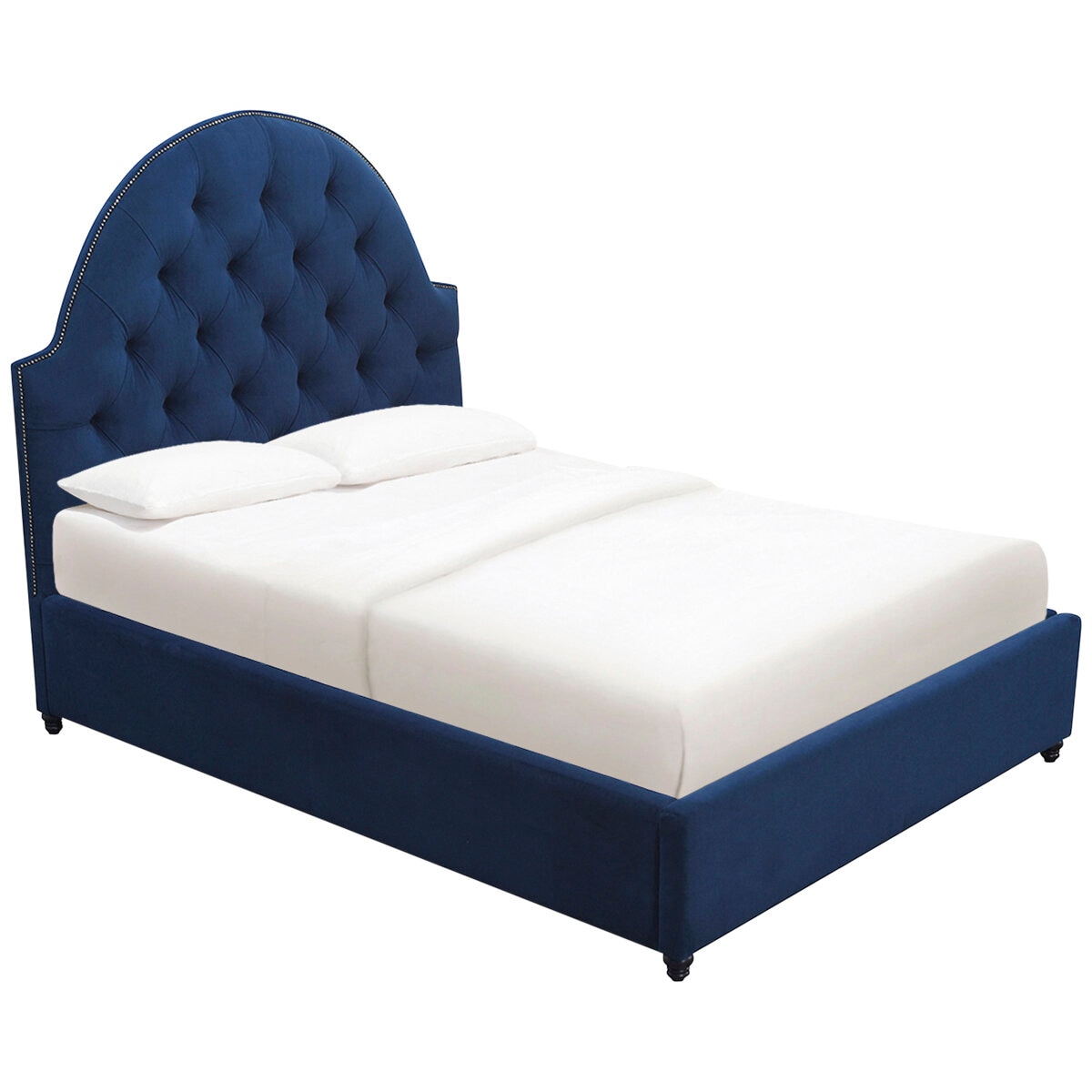 Moran Princess Double BedHead With Encasement With Slatted Base