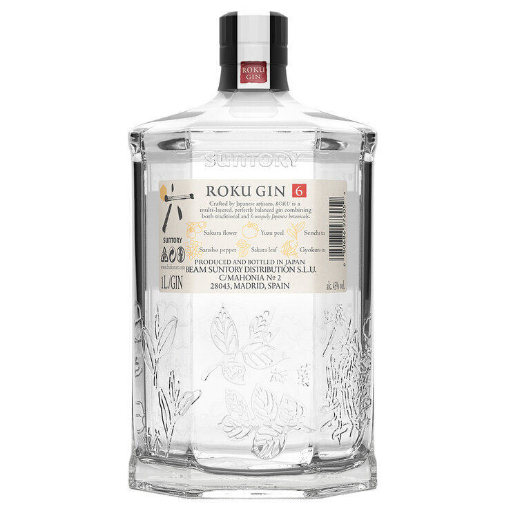 ROKU Japanese Craft Gin 1L