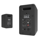 Kanto ORA 100W Powered Reference Desktop Computer Speakers Black KO-ORA-1