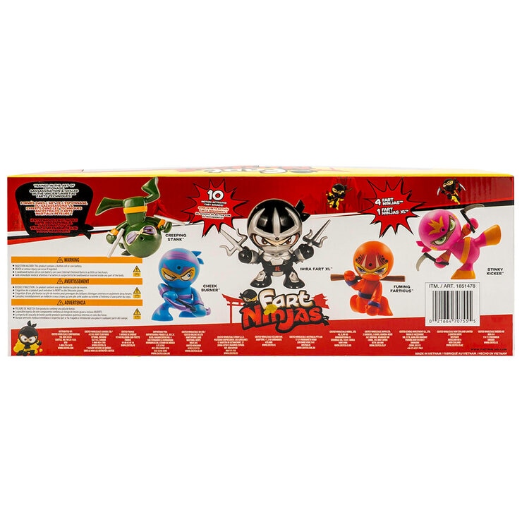 Funrise Fart Ninjas 5 Pack Farty Pack