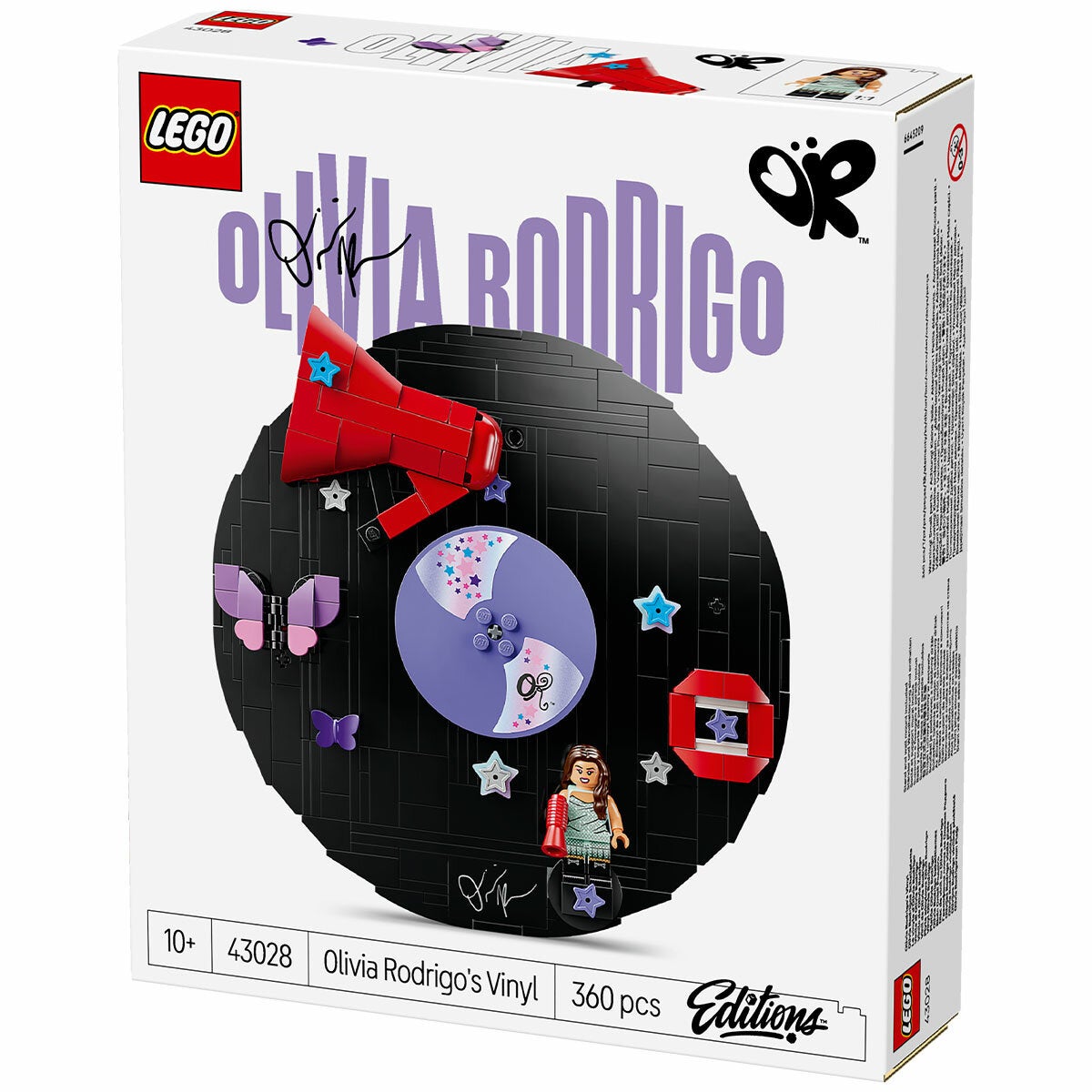 LEGO Editions Olivia Rodrigo's Vinyl 43028