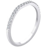 18KT White Gold 0.85ctw Diamond Bridal Set With 0.60ctw Centre