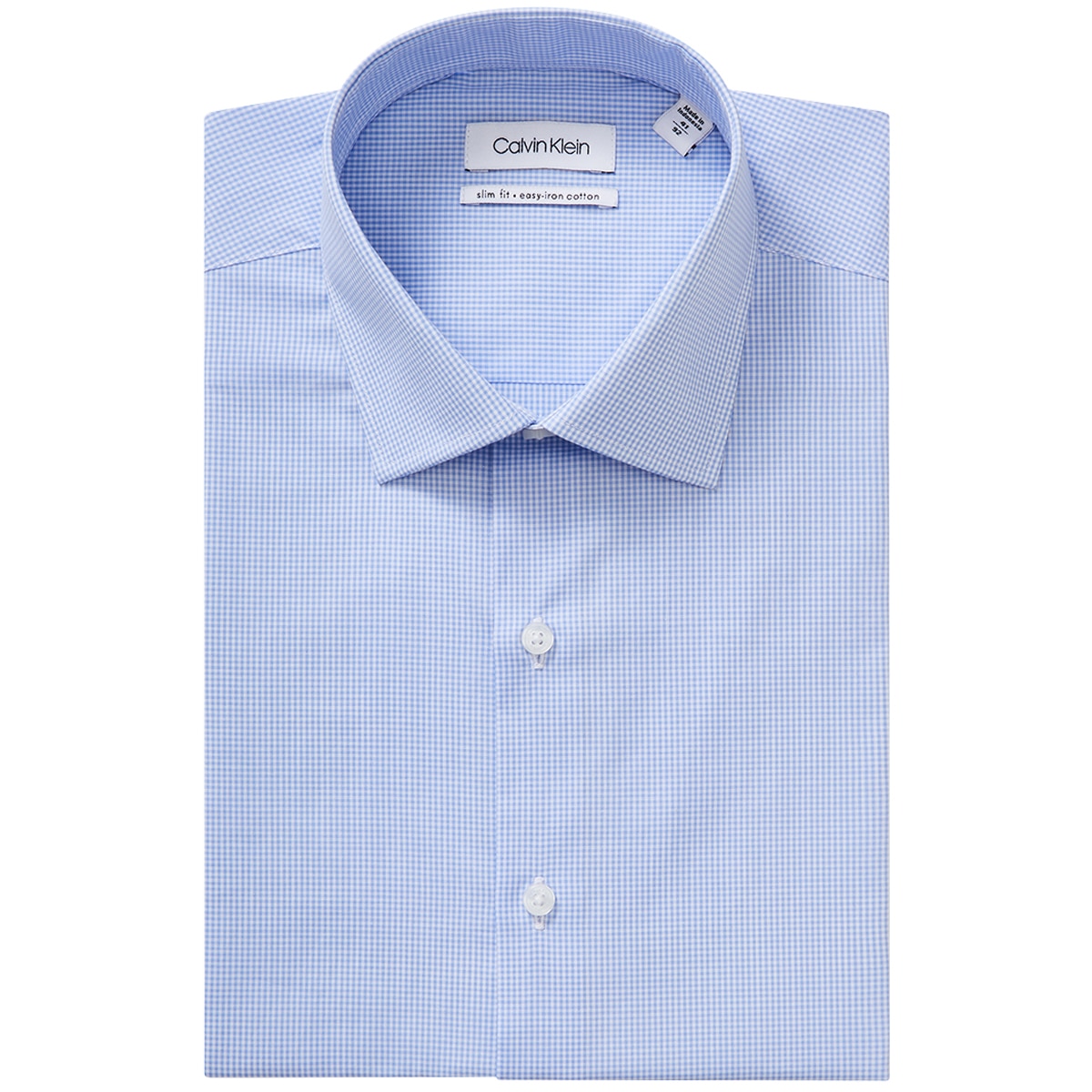 Calvin Klein Men's Dress Shirt Blue Dobby | Costco Australia