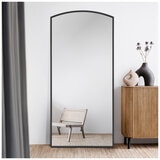 Life In Style Black Floor Mirror