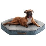 Kirkland Signature Hexagon Pet Napper Spring Blue Suede