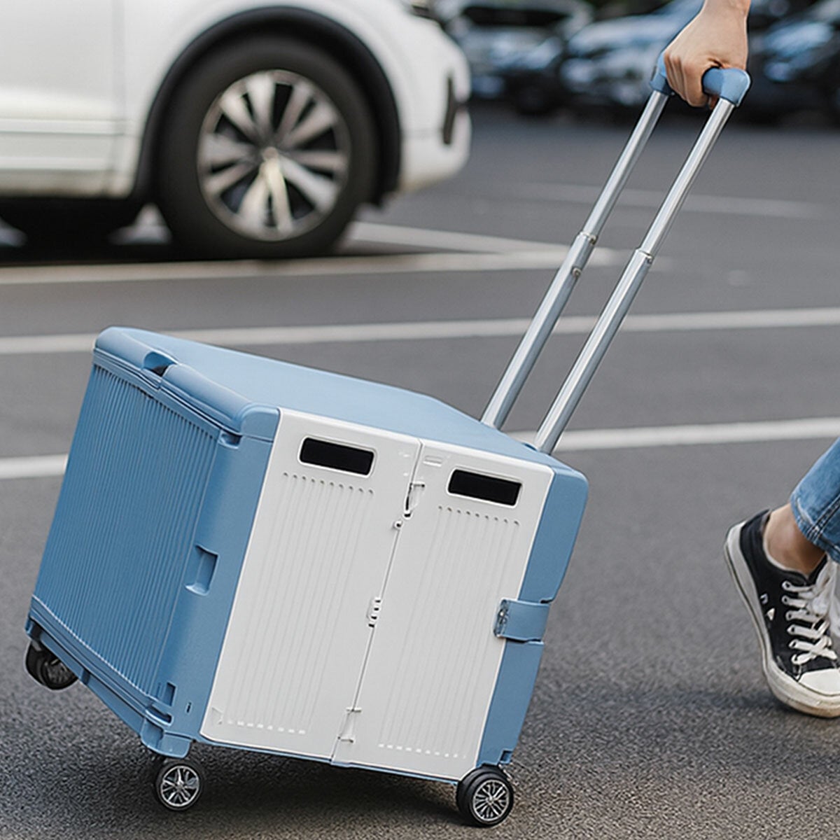 SpaceMade Folding Shopping Cart 50L SpaceMade Folding Shopping Cart 50L