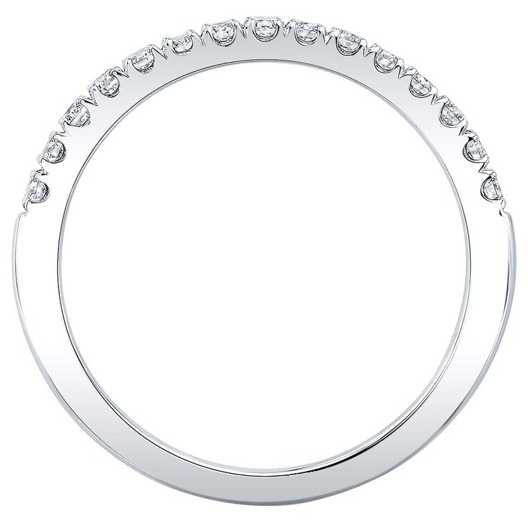 18kt White Gold 2.0ctw Diamond Bridal Set with 1.0ctw Centre Stone