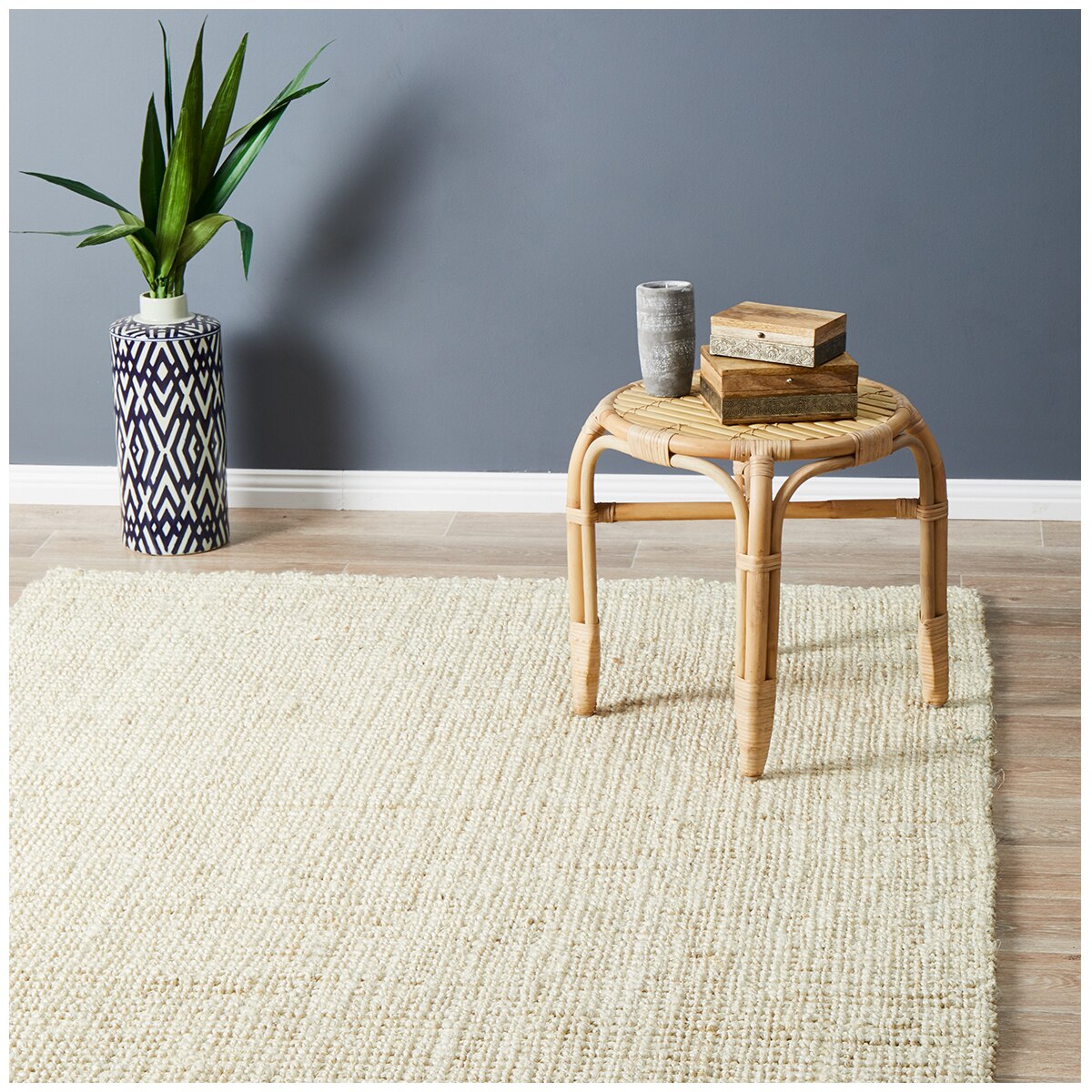 Unitex Atrium Barker 320 cm x 230cm - Bleach