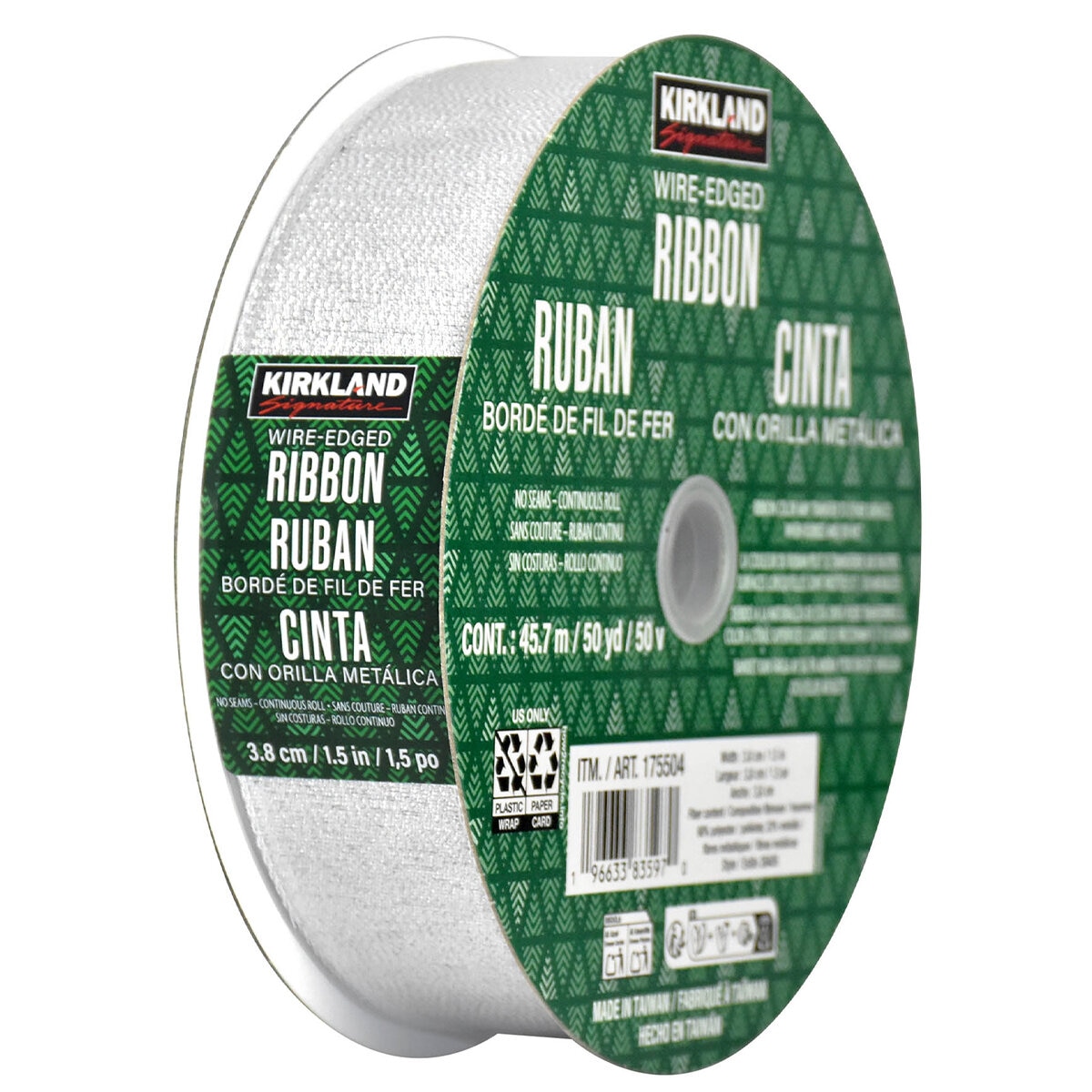 175504 Kirkland Signature Wire Edged Ribbon/
