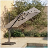 Atleisure Solar LED Cantilever Umbrella