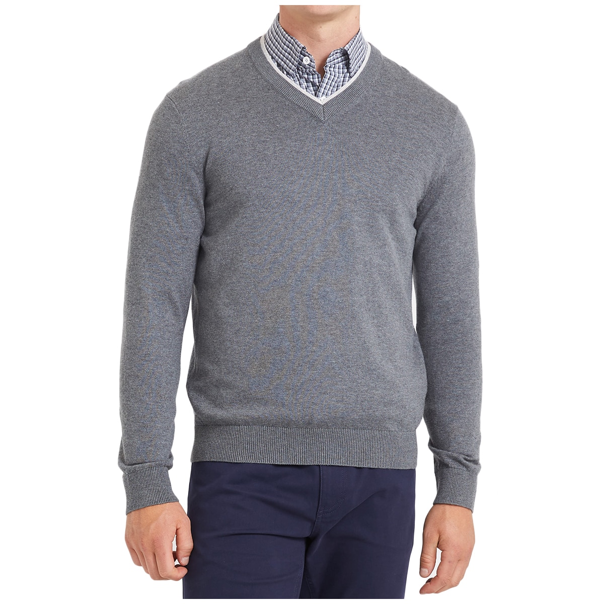 Sportscraft Men's Knit Jumper - Grey