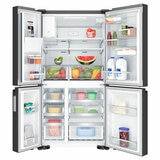 Westinghouse 609L French Quad Door Fridge Matte Black WQE6170BB Westinghouse 609L French Quad Door Fridge Matte Black WQE6170BB