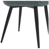 142279-Onex RiVa Dining Chair Dark Green