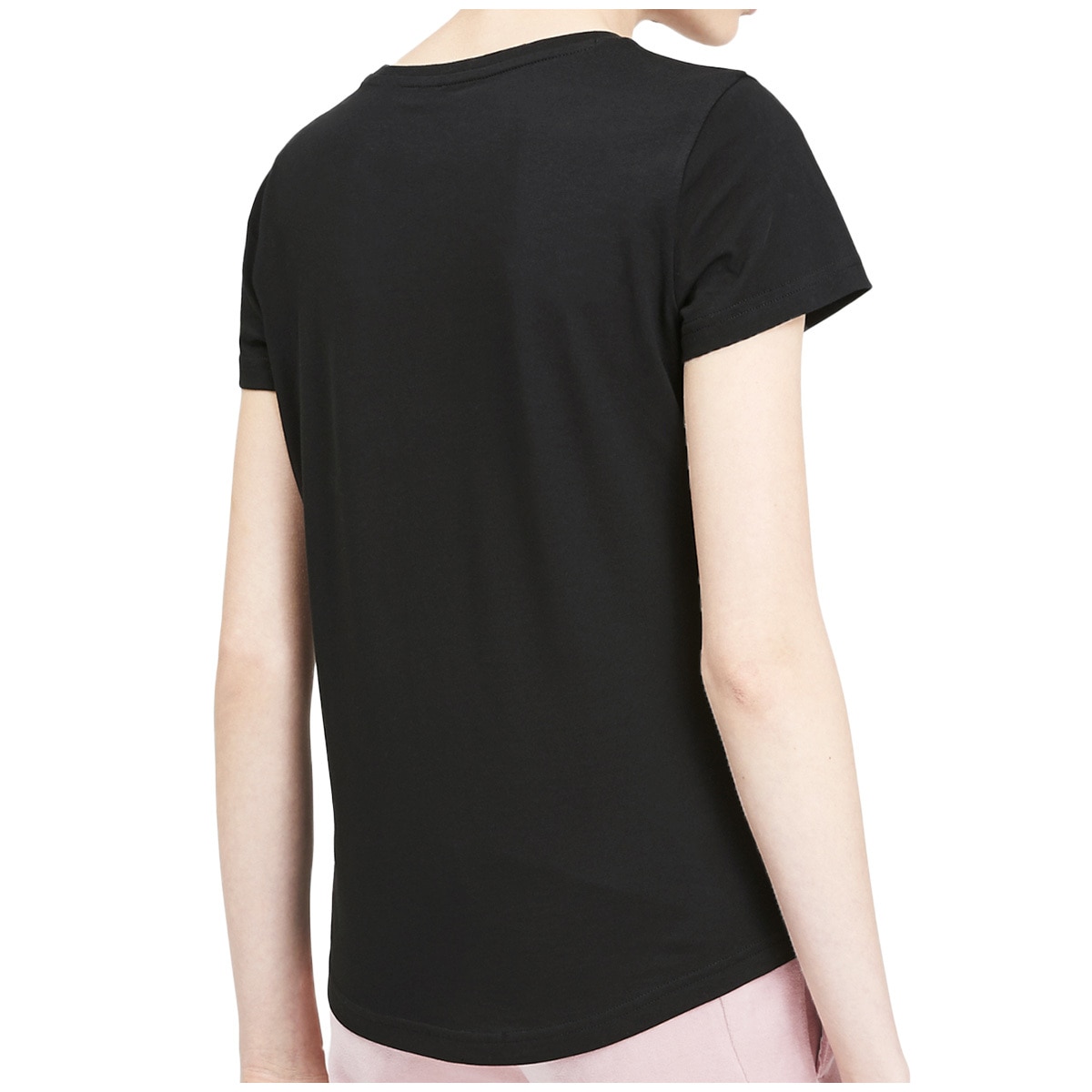 Puma-Women's Graphic Logo Tee - Black