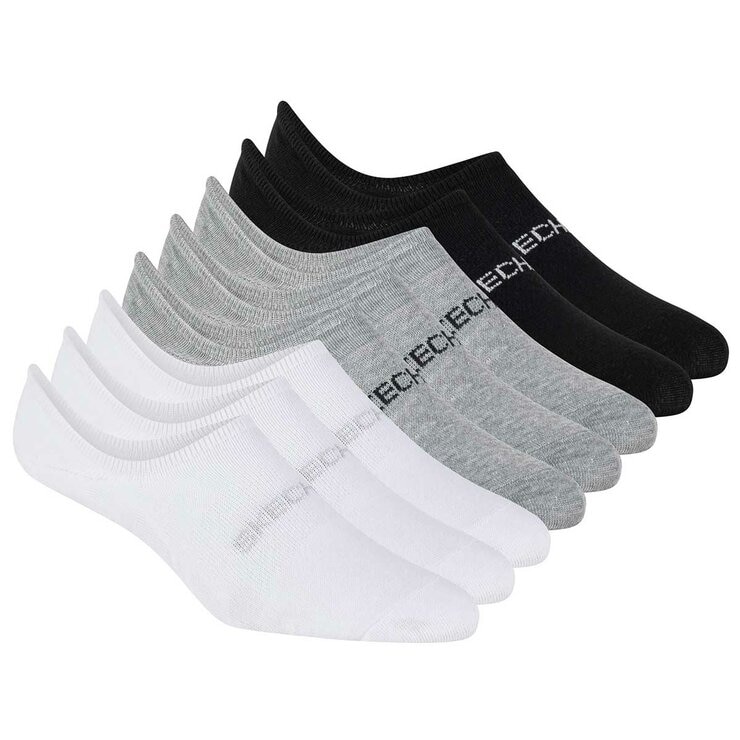 Skechers Women's No Show Sock 8 Pack