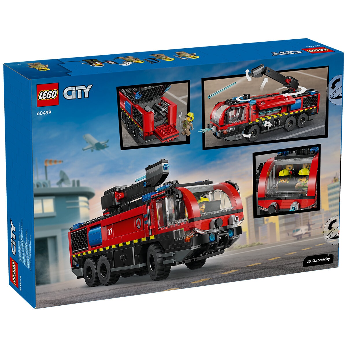 LEGO City Airport Fire Truck 60499