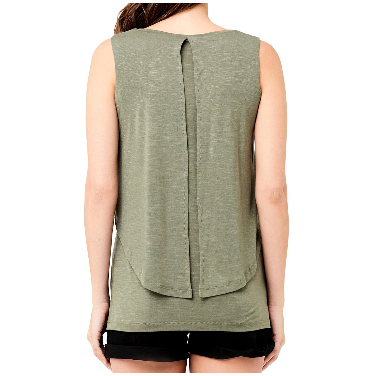 Ripe Maternity - Women's Nursing Tank - Olive