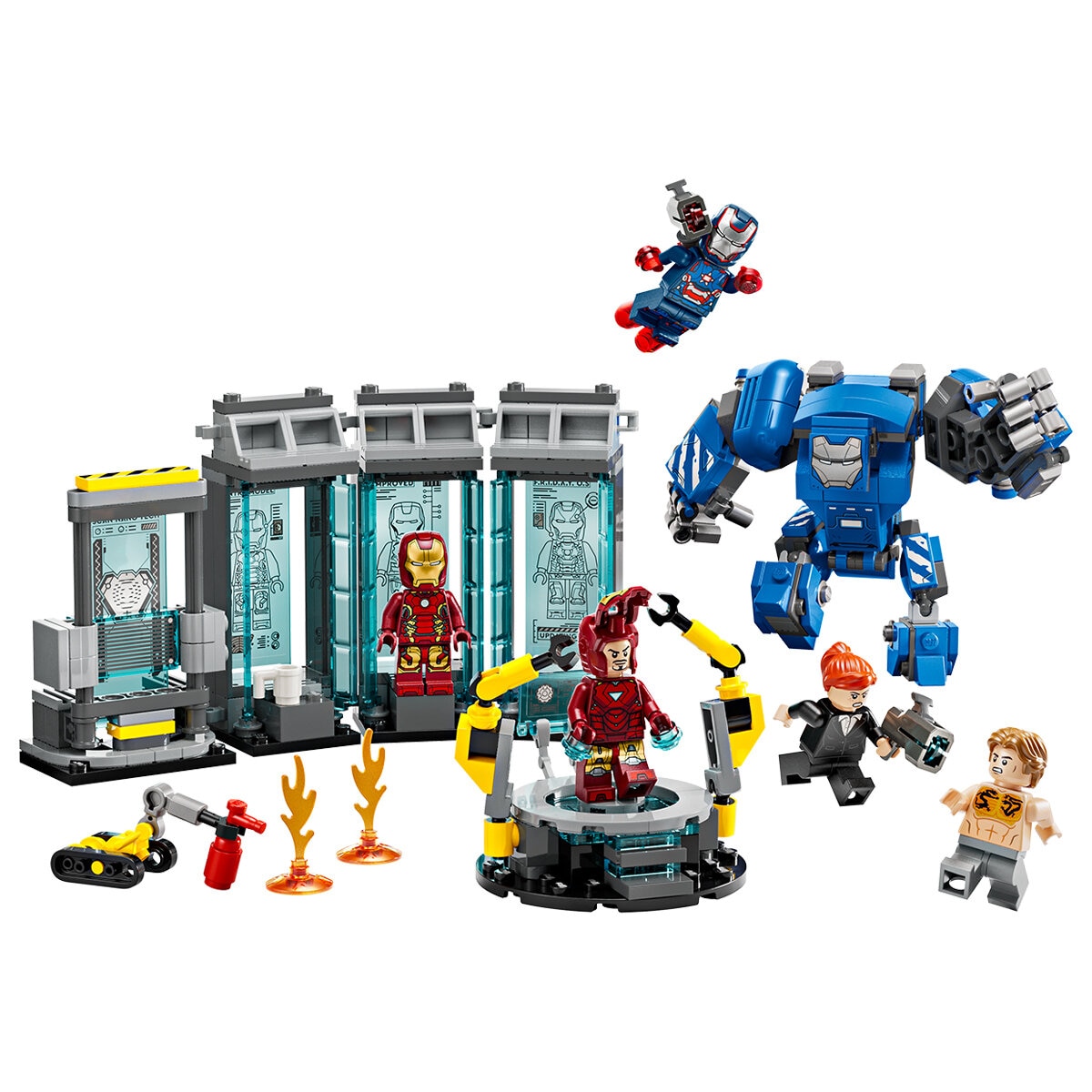 LEGO Marvel Iron Man’s Laboratory Hall of Armour 76315