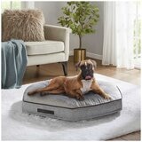 Kirkland Signature Hexagon Pet Napper Spring Grey Quilted