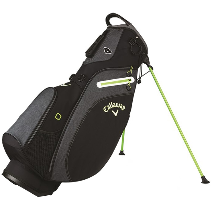 Callaway Premium Golf Bag Black, Charcoal, Lime & White Costco Australia