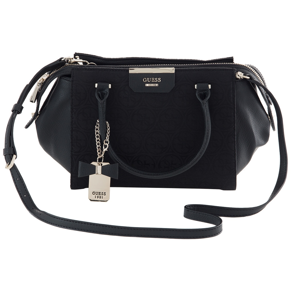 guess satchel bag