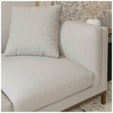 Valencia Bergen Fabric Sectional Lounge Left Chaise Beige Valencia Bergen Fabric Sectional Lounge Left Chaise Beige
