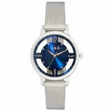 JAG Como Stainless Steel Blue Dial Mesh Bracelet Women's Watch J2703A JAG Como Stainless Steel Blue Dial Mesh Bracelet Women's Watch J2703A