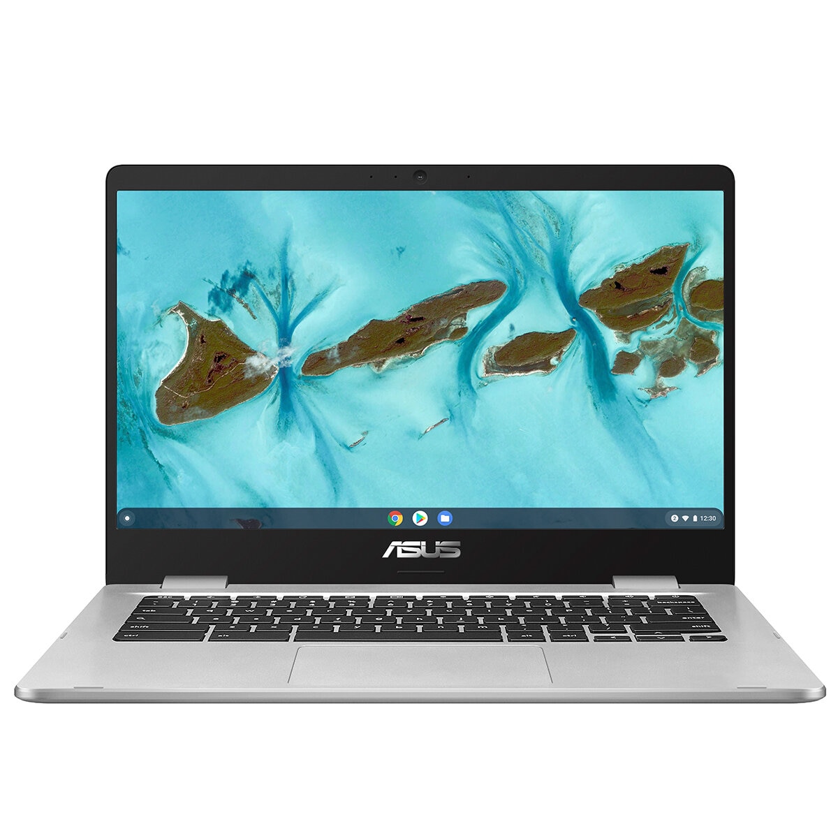 ASUS 14 Inch Chromebook Intel Celeron N4020 64GB Silver C424MA-EB0178